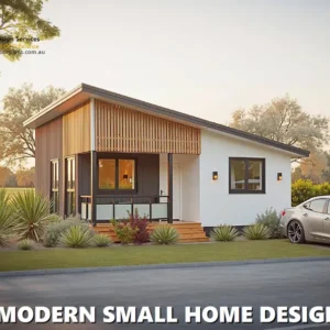 Modern 2 Bedroom House Plan | 688 Sq. Ft | Simple & Stylish Tiny Home PDF Plans